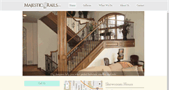 Desktop Screenshot of majesticrails.com